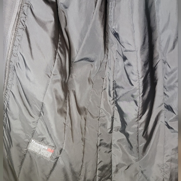 Vintage womans  London Fog trench coat in black size 16. Thinslated 3M lining. - Picture 5 of 8